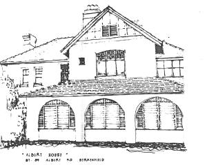 Sketch of Albert House
