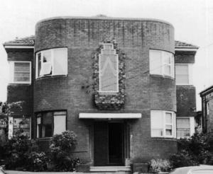 Station Street Homebush .  Photograph Strathfield Council 1986.