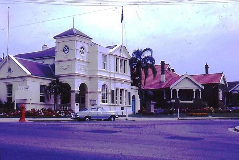 Strathfield Council Chambers 1964