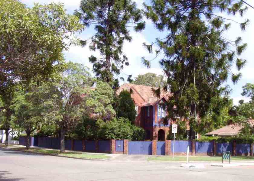 2 Barker Road Strathfield. Photo - Cathy Jones (2004)