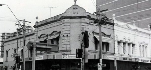 Keary's Corner facade. Photo from Strathfield Heritage Study 1986.