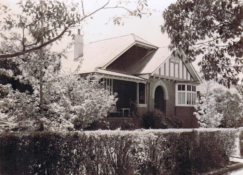 71-73 Churchill Ave Strathfield. Photo 1986