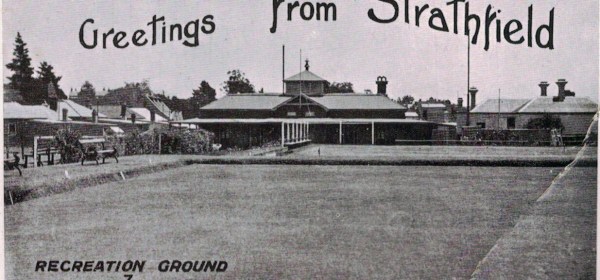 Strathfield Recreation Club Postcard. 1910s