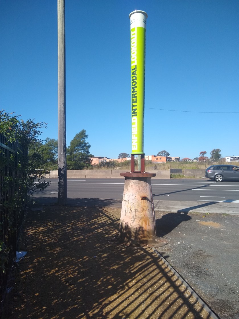 Mount Enfield Lookout Entry. Photo Cathy Jones 2019