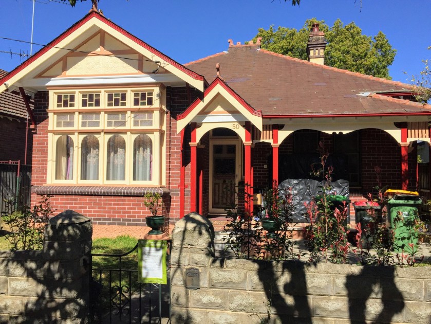 50 Churchill Ave Strathfield. Photo Cathy Jones