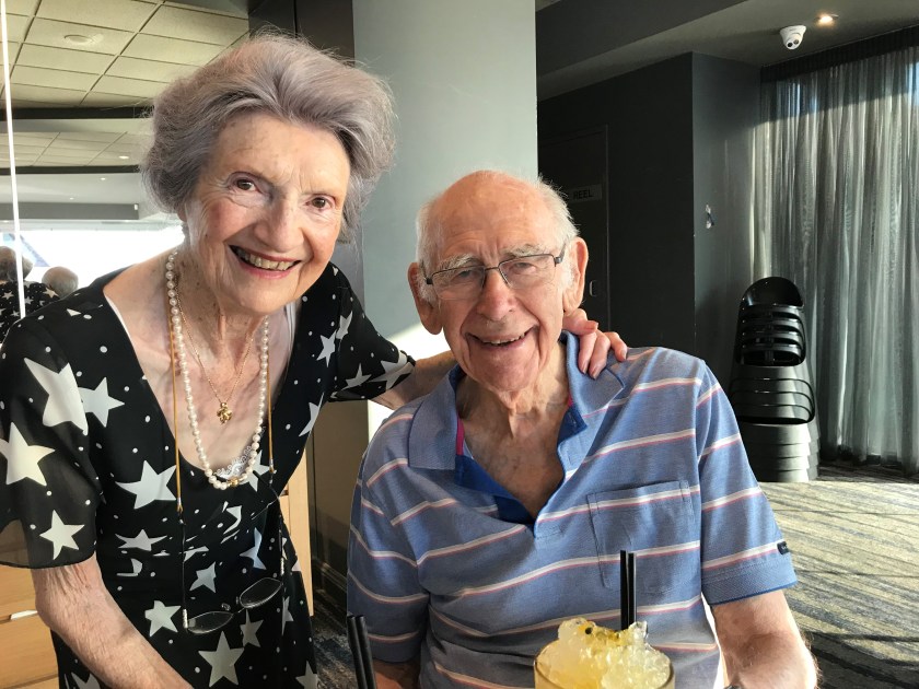 Ron and Lyn Haddrick. Photo provided by Lyn Haddrick 2020