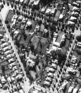 1947 Aerial Broughton Road featuring Howglen