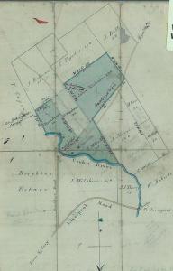 1831 Cadestral map 'Clareville'