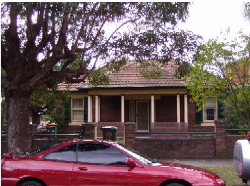 ‘Claverton’ 99 Burlington Road Homebush. Photo Cathy Jones 2007