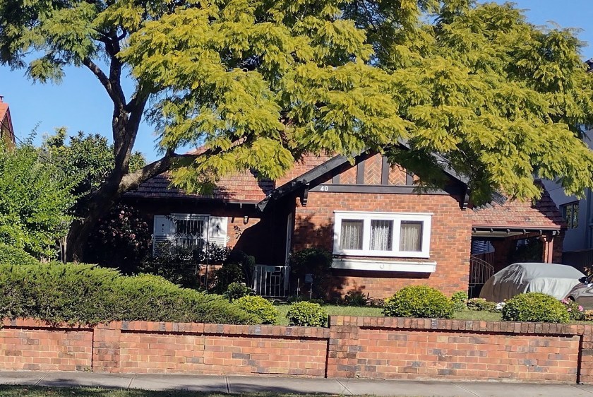 40 Broughton Road Strathfield. Photo Cathy Jones 2021