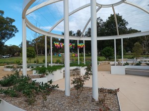 Hudson Park Sensory Garden 2022. Photo Cathy Jones
