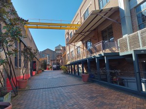 Bakehouse Quarter Homebush - former factories. Photo Cathy Jones 2022