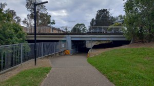 Moore’s Bridge facing north. Photo Cathy Jones 2024