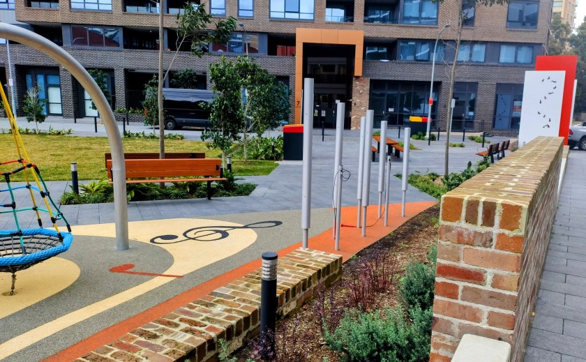 Nipper Street Open Space. Photo Cathy Jones 2024