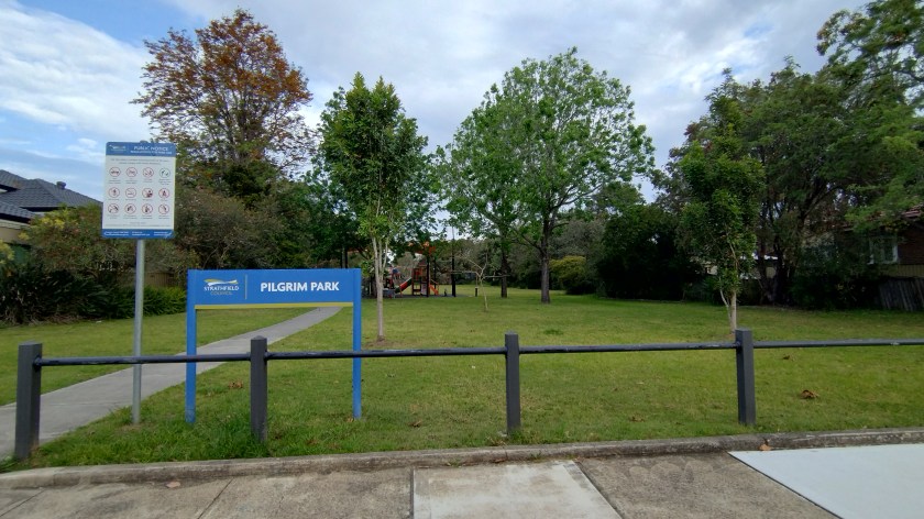 Pilgrim Park. Photo Cathy Jones 2024