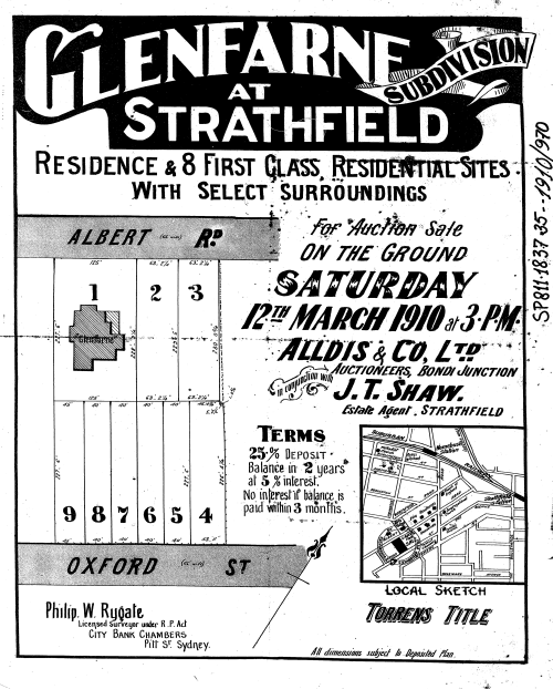 Glenfarne Estate 1910